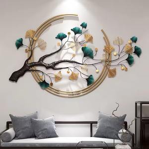 Arte de pared de Metal de diseñador de calidad Premium, decoración decorativa para el hogar para sala de estar, dormitorio, salón, regalos de boda para Diwali - Product Image 3