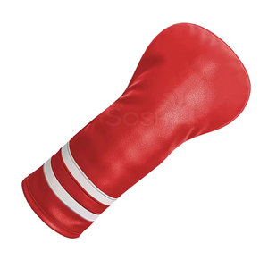 Low MOQ Design Your Own Waterproof PU Leather Golf <b>Head</b> <b>Cover</b>-Customizable Colors Sizes High Quality Outdoor Use Fashionable for - Product Image 5