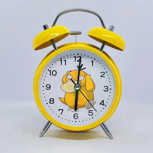For Pokemon Pikachu <b>Modern</b> Design Morning Alarm <b>Clock</b> Made of Plastic - Product Image 5
