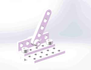 Poutre en L série 3103 (1 trou, longueur 8mm) - Product Image 3