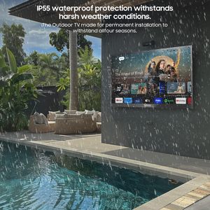 75-Inch 4K Smart Outdoor <b>TV</b> with Ultra Bright Display Direct-Sun Protection Waterproof Voice Remote for Full Sun Conditions - Product Image 5