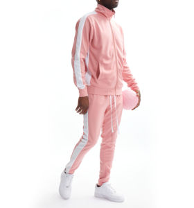 Chándal Deportivo Personalizado para Hombre con Estampado Puff, Pantalones Jogger Acampanados, 100% Algodón, de Pakistán - Product Image 1