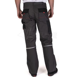 Vente directe d'usine, pantalon de travail en coton imperméable, respirant, ignifuge, certifié CE, haute visibilité, réfléchissant - Product Image 2