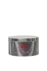 Recipiente Decorativo Cilíndrico de Mármol con Tapa de Madera para Almacenar Alimentos y Especias, el Mejor Artículo de Cocina en Tendencia - Product Image 3