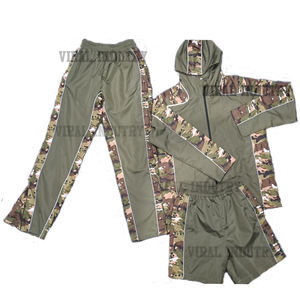 Ensemble 3 pièces unisexe coupe-vent personnalisé OEM 2026 – Sweat à capuche, pantalon de jogging et short d'été en nylon 250 GSM, coupe-vent et imperméable pour l'hiver - Product Image 1