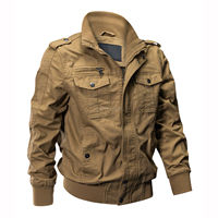 Hommes de Bombardier Veste de Combat Sur Le Terrain Coton Manteau Veste de Pilote
