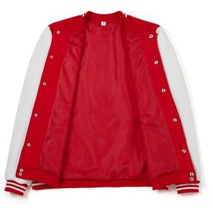 Latest Men Varsity Jacket Solid Color High Quality Light Weight Men Varsity Jackets Professional CollegeBaseballjacket for men - Product Image 6