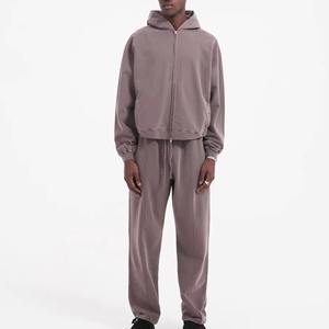 Sweats à capuche pour hommes 2025, délavés à l'acide, sur mesure, coupe classique, 400 GSM, prix de gros, sweats à capuche de qualité supérieure et sweats à capuche à fermeture éclair - Product Image 2