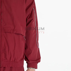 แจ็กเก็ตแขนยาวสำหรับผู้ชาย, แจ็กเก็ตลำลองแขนยาวมีฮู้ดสำหรับผู้ชายไซส์ใหญ่พิเศษ - Product Image 4