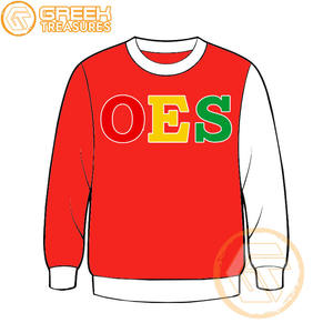 Commande personnalisée de l'étoile de l'Est sweat-shirt brodé en molleton de coton pull de haute qualité vêtements grecs OES sweat-shirts - Product Image 1