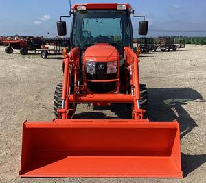 Tracteur agricole Kubbota L4760 d'occasion, 4 roues motrices, diesel, avec chargeur frontal, haute performance, à vendre - Product Image 6