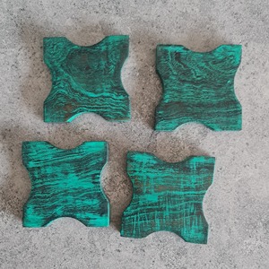 Newly Arrived Walnut Coasters Mango Wood <b>Tea</b> Coaster <b>Set</b> Tableware Mats & Pads <b>for</b> Kitchen & <b>Party</b> Bulk Packed Shipping - Product Image 1