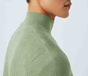 Pulls en tricot pour hommes décontractés et professionnels à manches longues, 100% coton, logo sur le devant, épais, pull d'hiver - Product Image 5