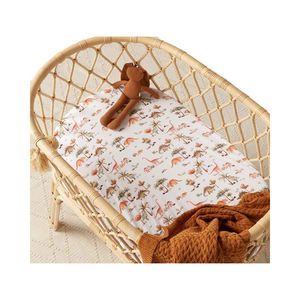 Fine Quality Different Pattern Full-season Cotton Baby Bassinet <b>Sheet</b> For Babies <b>Bed</b> - Product Image 4