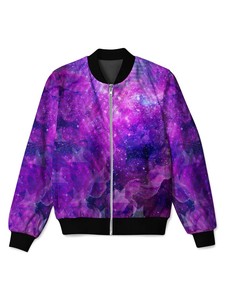 Blouson aviateur unisexe hiver automne avec tissu en cuir respirant personnalisé OEM motif intégral décoration en fourrure style unisexe - Product Image 6