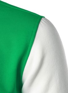 Veste de baseball en laine d'hiver de haute qualité personnalisée avec logo sur le devant, écologique et dotée de fonctions chauffantes - Product Image 4