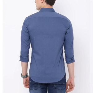 Chemise habillée Nouvelle arrivée Chemise habillée en coton et polyester Chemise habillée de style unique la plus vendue - Product Image 3