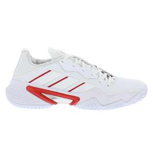Chaussures Adidas Barricade pour femmes Couleur : Blanc/Rouge 100% authentiques - Product Image 5