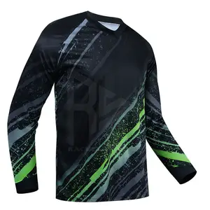 Camisa de motocross para hombre al mejor precio de cuero genuino, camisa de motocross teñida lisa en línea