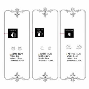 Panneau mural décoratif EVERWALL en PU <span class=keywords><strong>avec</strong></span> moulures d'angle incurvées pour la décoration intérieure - Product Image 1