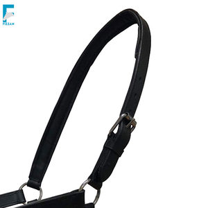 Cabestro de Cuero Personalizado para Montar a Caballo, Herrajes de Latón Macizo, Estilo de Silla de Montar Occidental, Color Personalizado de Alta Calidad, Logotipo Fizzan - Product Image 5