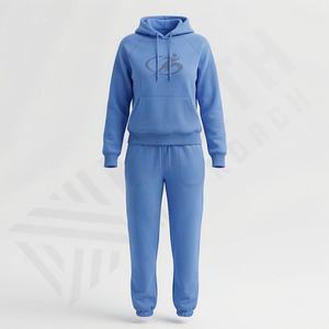 Ensemble de survêtement pour femmes sur mesure, grande taille, vêtements d'hiver, qualité supérieure, tenue de sport de fitness, fabrication directe - Product Image 1