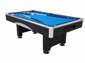 Mesa de Billar Estilo Americano con Tamaño Personalizado, Cojín de Goma, Barandillas de Madera Maciza, Troneras de Cuero - TB020 MDF para Entretenimiento en el Hogar - Product Image 6