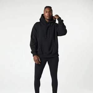 Sudadera con capucha de gran tamaño de peso pesado liso teñido en calidad de lujo al por mayor logotipo personalizado Sudadera con capucha camisa de manga larga estilo hermosos colores - Product Image 6