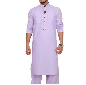 Traje Mehndi de Buena Calidad en Color Blanco para Bodas, Shalwar Kameez para Hombre, Kurta Shalwar Elegante, 100% Algodón, Traje Indio y Pakistaní de 2 Piezas para Hombre - Product Image 5