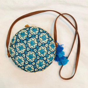 Sacs à main 100% bambou, tissés à la main, sac naturel, sac bandoulière coloré, prix de gros bon marché - Product Image 1