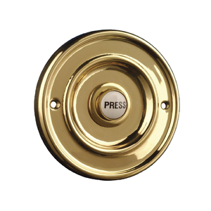 OMG Industries Sonnette de porte en laiton antique Push Export Selling Top Quality IBP-162 Bell Push Round Disponible au prix de gros - Product Image 4