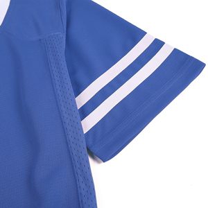 Venta al por mayor XXL personalizado de alta calidad de los hombres de adultos de fútbol americano Jersey camisas transpirable de secado rápido de poliéster impreso ropa deportiva - Product Image 5