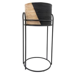 Juego de 2 Soportes de Hierro para Macetas, Acabado con Recubrimiento en Polvo, para Uso en Interiores y Exteriores, Diseño Elegante y Duradero - Product Image 2