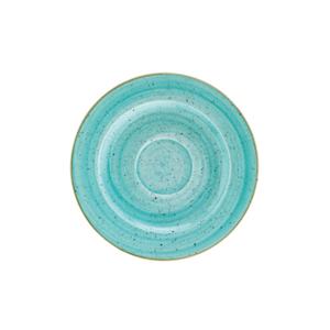 Tasse à thé et soucoupe Aqua Rita 16 cm au design minimaliste - Product Image 1