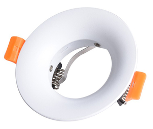 Anneau en aluminium encastré rond fixe modèle Reto 85x42mm. (Cristal Record 01-047-01-000) - Product Image 1