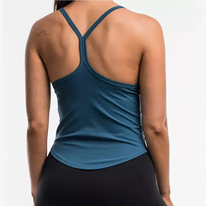 Compra camisetas sin mangas informales para mujer en color gris camisetas de verano transpirables para mujer 2026 - Product Image 6