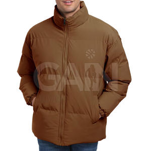 Veste d'hiver à manches longues pour homme, nouvelle arrivée, fabrication en usine, vente en gros personnalisée, devant respirant et écologique, à capuche - Product Image 4