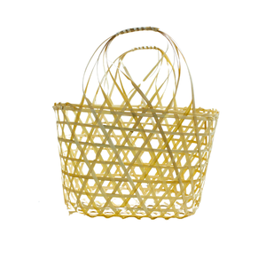 PRODUIT DE VENTE CHAUDE PANIER CADEAU en bambou écologique Parfait pour conserver les fruits frais et organiser vos essentiels de cuisine - Product Image 1