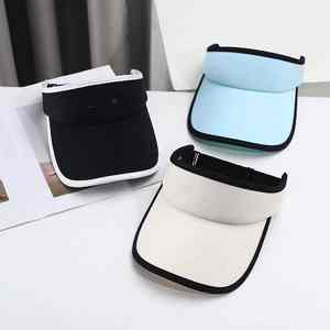 Visera Ajustable Unisex con Logotipo Personalizado por Transferencia Térmica, Visera Plana con Protección UV, Tela de Poliéster y Algodón - Product Image 6