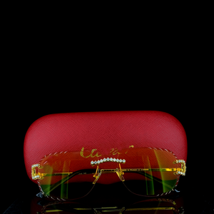 Lunettes de soleil Premium Triple Cross Bridge Moissanite, testées au diamant, protection UV400, pour hommes, bijoux Hip Hop personnalisés, légères et complètes - Product Image 4