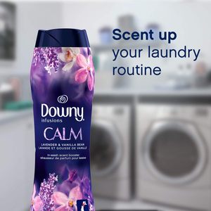 Downy Infusions Calm, Lavanda y Vainilla, Potenciador de Aroma para Lavado, 162 g, 5.7 OZ - Product Image 2