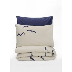 Ensemble de housse de couette bleu marine Maritime Double taille Boîte en coton Collection Larum - Product Image 3