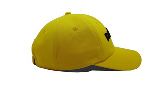 Gorra de Béisbol Amarilla de Algodón 100% con Logotipo Bordado Personalizado al por Mayor, Moda Casual Diaria de Alta Calidad, Hecha en Vietnam - Product Image 3