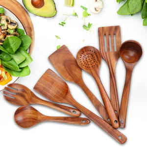 Spatules de pâtisserie en bois de bon choix spatules de cuisson en bois les moins chères meilleurs outils pour les cuisiniers et les boulangers - Product Image 4