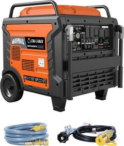 เครื่องกำเนิดไฟฟ้า Amazing-Offer GM17000iET 13500W/17000W ใช้ได้สามเชื้อเพลิง แก๊สโพรเพน แก๊สธรรมชาติ 50A อินเวอร์เตอร์ ตรวจจับ CO พร้อมรีโมท ใหม่ มีสินค้าในสต็อก - Product Image 2