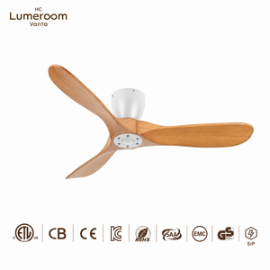 Ventilador de techo de madera maciza de 42 pulgadas, sin luz, con motor reversible de CC y control remoto para sala de estar, disponible en EE. UU. - Product Image 5
