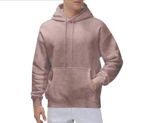 Sweat-shirts oversize en coton mélangé, lavage à l'acide, vintage, lavage à l'acide, impression de logo personnalisé, sweat-shirt en coton mélangé, lavage à l'acide - Product Image 2