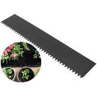 Borde Metálico Flexible para Jardín OEM, Modelo 3D, Borde Elevado de Acero, Impermeable, Ecológico, Decorativo, Kit de Cercado para Paisajismo Exterior