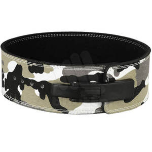 Cinturón de Levantamiento de Pesas Personalizado de Cuero Vacuno de Alta Calidad y Resistencia para Fitness, Superventas - Product Image 2