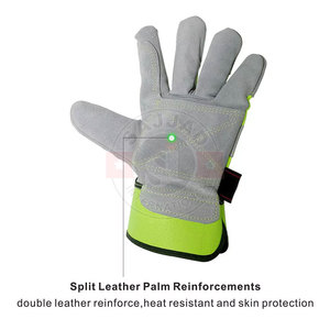 ผลกระทบใหม่ถุงมือทำงานสำหรับขายผู้ชายล่าสุดถุงมือทำงานโรงงานทำถุงมือที่อบอุ่นสำหรับการทำงาน - Product Image 3